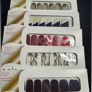 5 Color Street Set Bundle